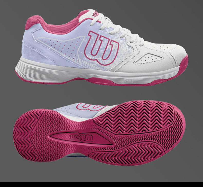 Wilson Weir THẮNG giày tennis chuyên nghiệp giày thể thao Wilson của phụ nữ chịu mài mòn non-slip giày quần vợt giày thể thao trắng