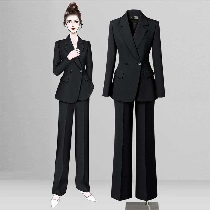 Set, classic suit jacket for work