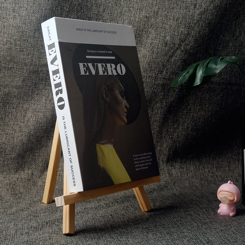 Wooden Book Stand, Book Display Rack, Book Promotion Vertical Display Rack, Desktop iPad Racks, Mobile Phone Display Stand, Small Easel