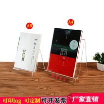 Outlet Acrylic A5 Book Show Shelves Book City Bookshelves Exhibition Stands Album Books Record Exhibition Stands