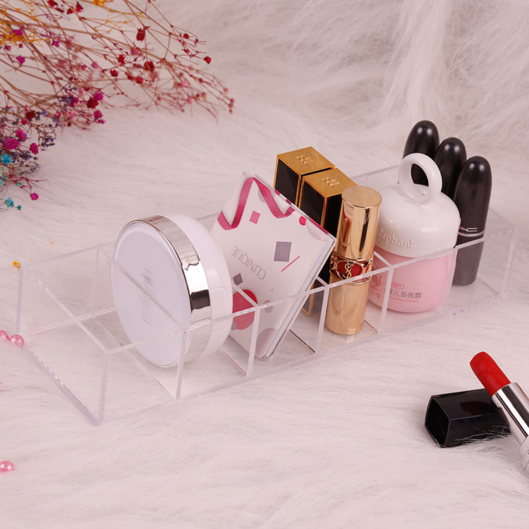 Imported Acrylic Pink Cake Air Cushion Eye Shadow Containing Box Mouth Red Shelf Nail Polish Containing Finishing