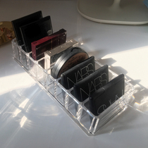  Acrylic blush eye shadow storage box transparent lipstick storage box Korean sample desktop finishing box