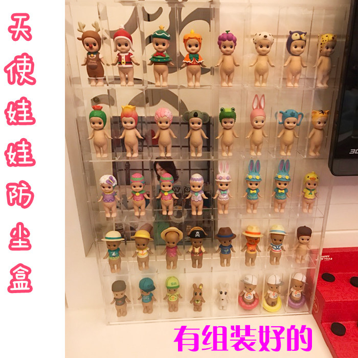 Sonny Angel Showcase Box Chubby Angel Doll Acrylic Display Case available with multiple dust-proof boxes