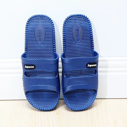 Мужские нескользящие летние тапочки на платформе, мягкая подошва