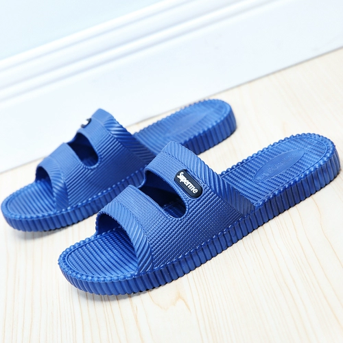 Мужские нескользящие летние тапочки на платформе, мягкая подошва