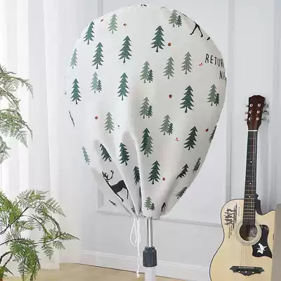 Fan cover Dust cover Floor-to-ceiling fan cover Floor-to-ceiling fan cover Household all-inclusive electric fan cover dust cover round