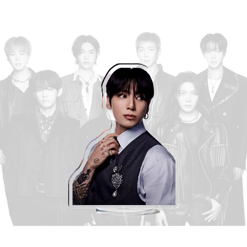 Новый альбом BTS VJIMIN возвращается, акриловая двусторонняя подставка для стола, украшения, домашние периферийные изделия