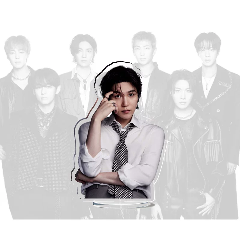 Новый альбом BTS VJIMIN возвращается, акриловая двусторонняя подставка для стола, украшения, домашние периферийные изделия
