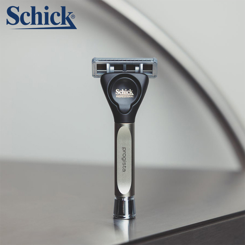Japanese Schick Comfortable Manual Razor Can Stand Upright, Men's 6-Layer Blade Shaving Razor