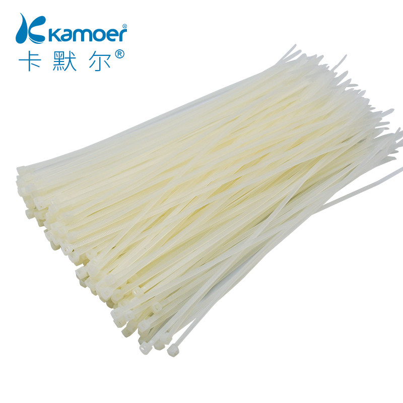 尼龙扎带3*80mm自锁式一拉得电线收紧卡扣一次性塑料扎带卡收紧扣