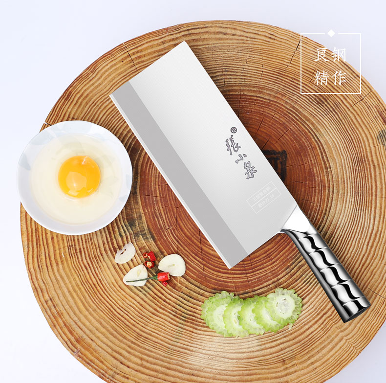 Zhang Xiaoquan bếp dao Sanhe thép đầu bếp chuyên nghiệp với dao cắt molybdenum vanadi thép không gỉ nhà bếp chopper kệ để dao