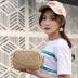 Lingge chuỗi crossbody túi 2018 mới túi nylon vải vai nữ mùa hè thời trang xách tay nhỏ túi nhẹ túi hàng hiệu Túi xách nữ