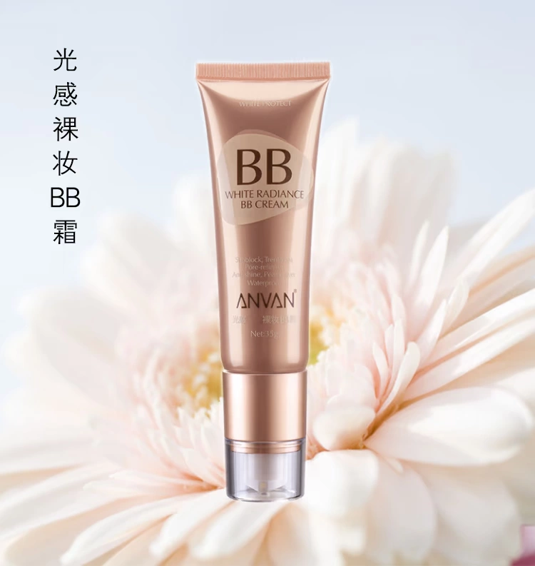 Han Fang màu trắng sáng trắng trang điểm nude BB cream 35g sửa chữa làn da để làm sáng màu bảo vệ da BB cream