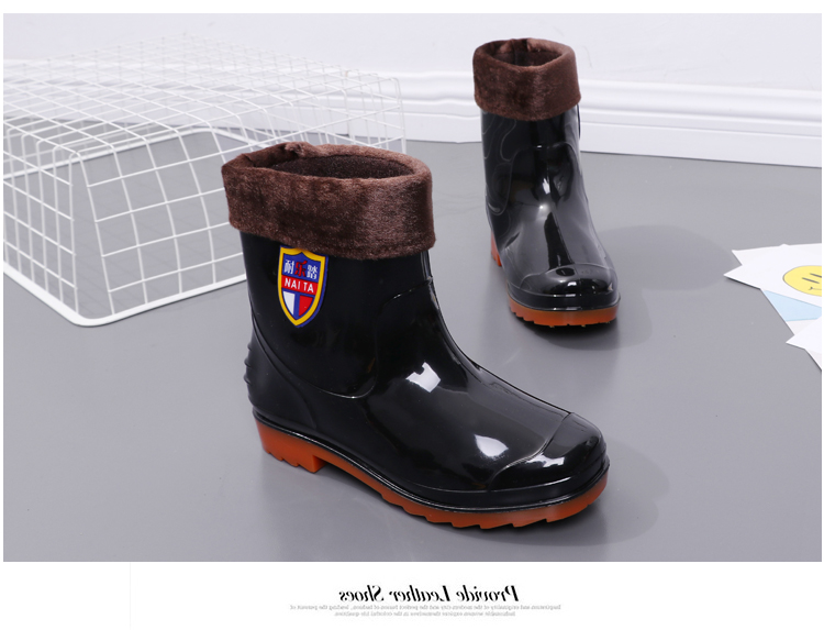 Chaussures - bottes caoutchouc homme pour hiver - semelle caoutchouc - Ref 962236 Image 37