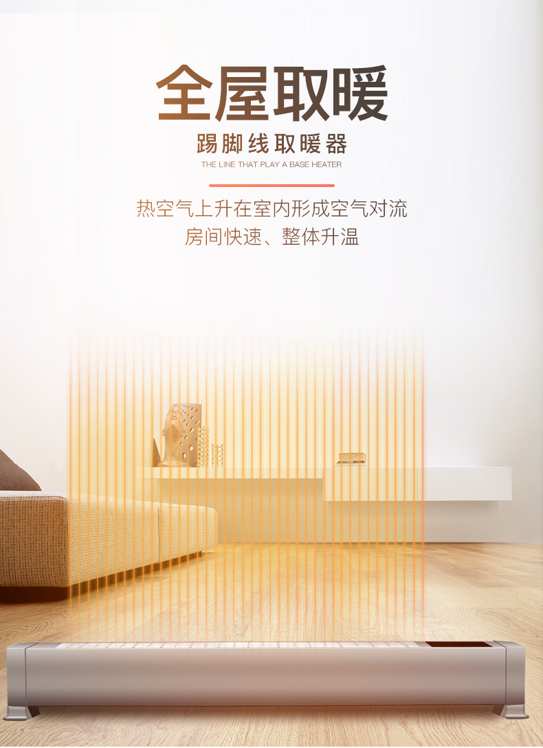 韩克斯 地暖式踢脚线 750W 图4