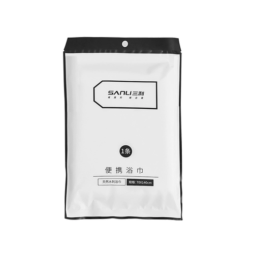 三利 Одноразовое портативное банное полотенце для путешествий из нетканого материала, быстрое высыхание, увеличенная толщина