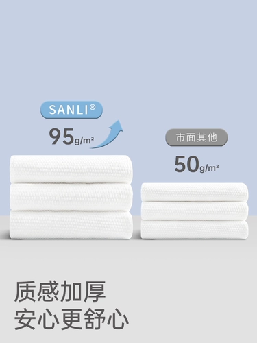 Одноразовое банное полотенце, упаковка для путешествий для домашнего использования, увеличенная толщина