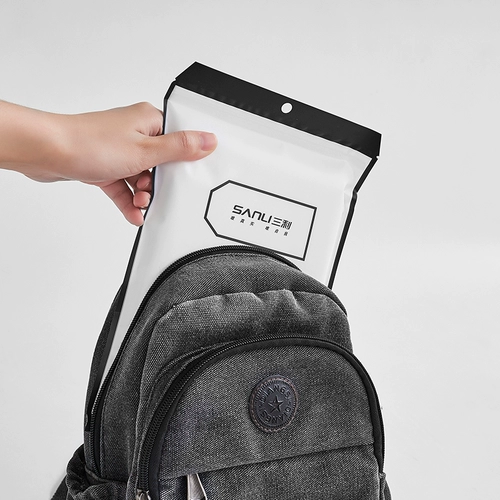 三利 Одноразовое портативное банное полотенце для путешествий из нетканого материала, быстрое высыхание, увеличенная толщина