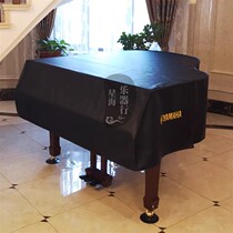 Manufacturer direct sales customizable thickening PU leather triangular piano hood side opening dust cover waterproof full hood cover