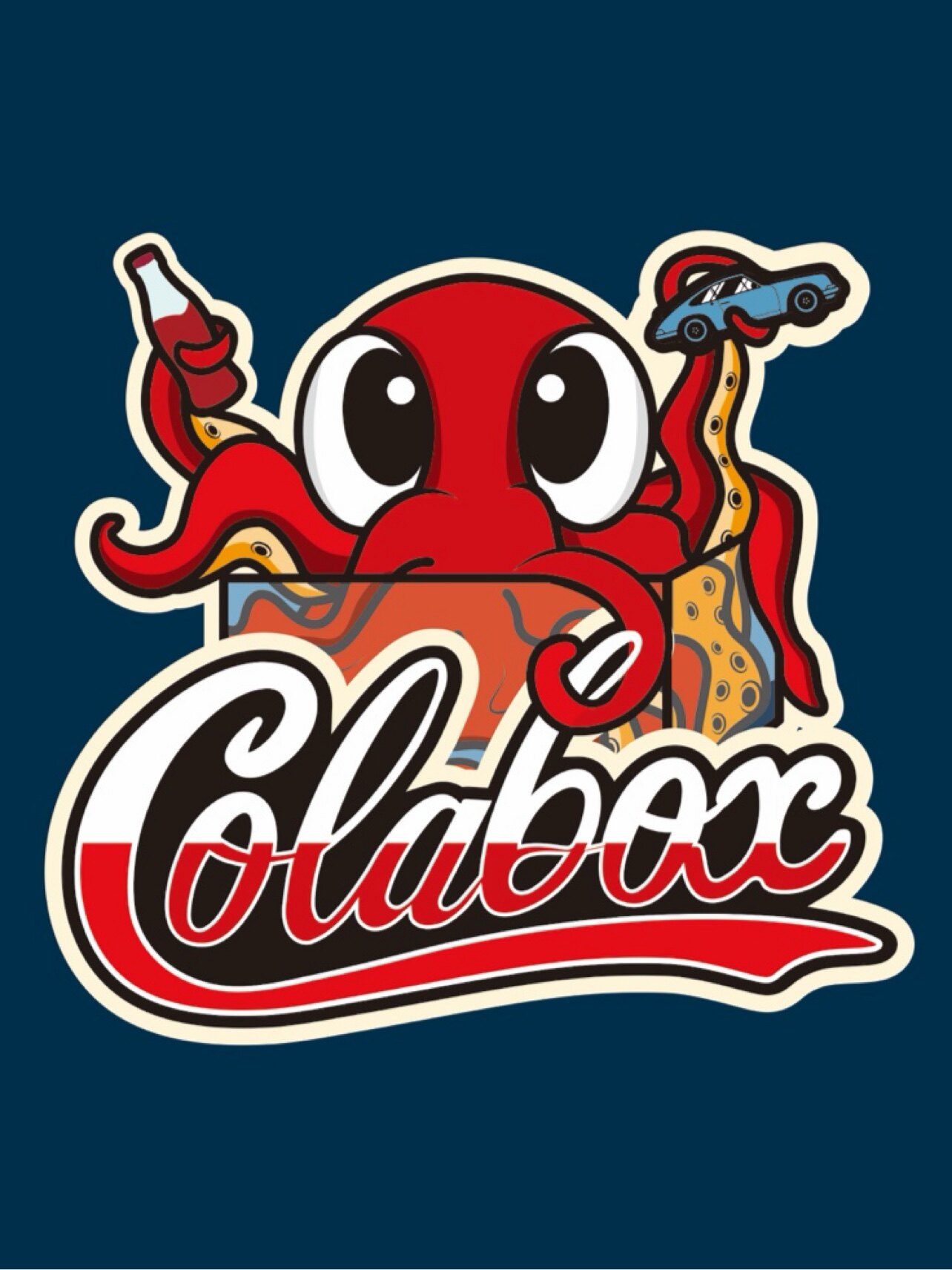ColaBox车模展示盒的LOGO