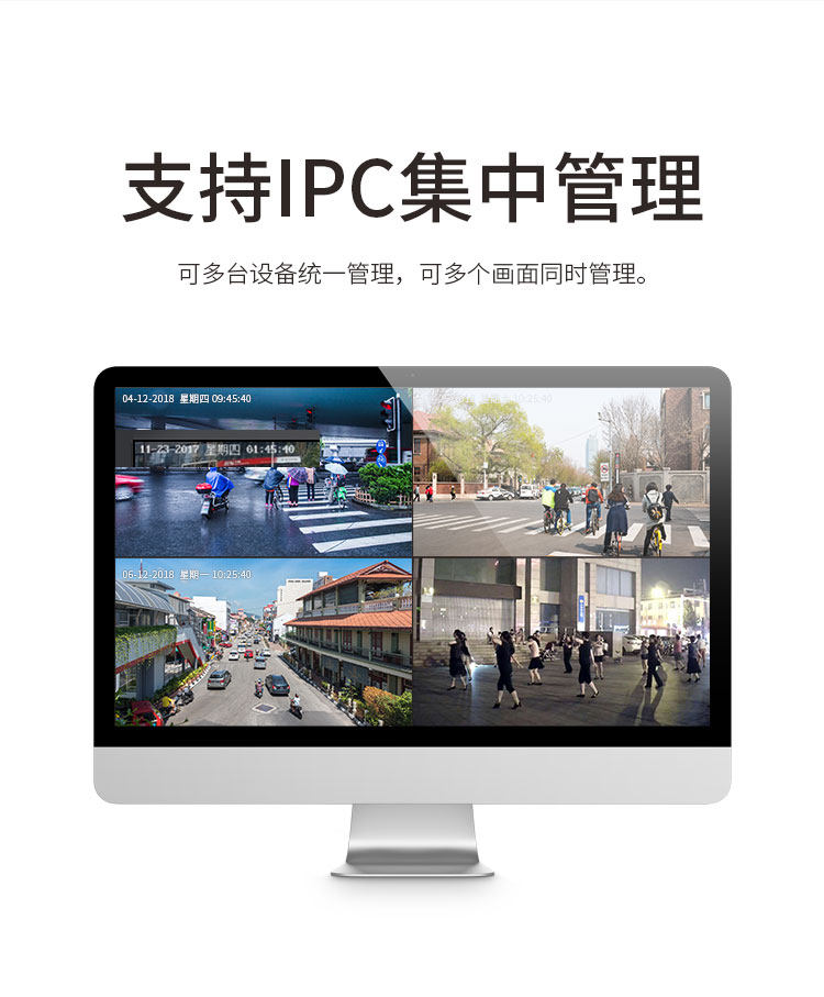 Zhongwei Century NVR, 6-64 kanal, tek/çift disk opsiyonları