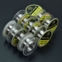 NI80 A1 electric heating wire. Each roll of the heating wire is about 10 meters. The plain silk roll has an adjustable single wire position.