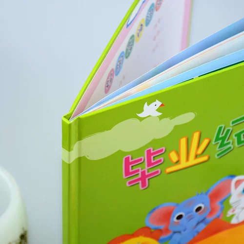 2024 Новый дошкольной курс, который выпускной, большой класс, покидая сад, бумага для карты с жесткой оболочкой, содержащая адресную книгу, полученную наградой