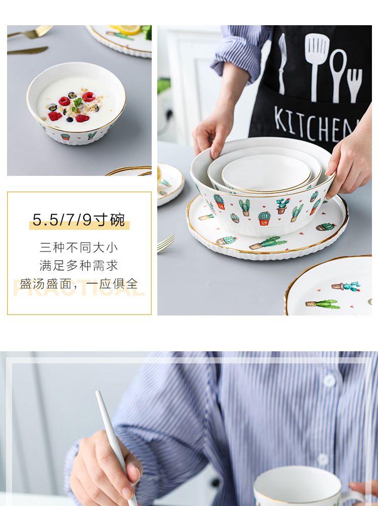 Kawashima house ins 0 fish dish bowl the Nordic idea, lovely rainbow such as bowl bowl household ceramics tableware portfolio