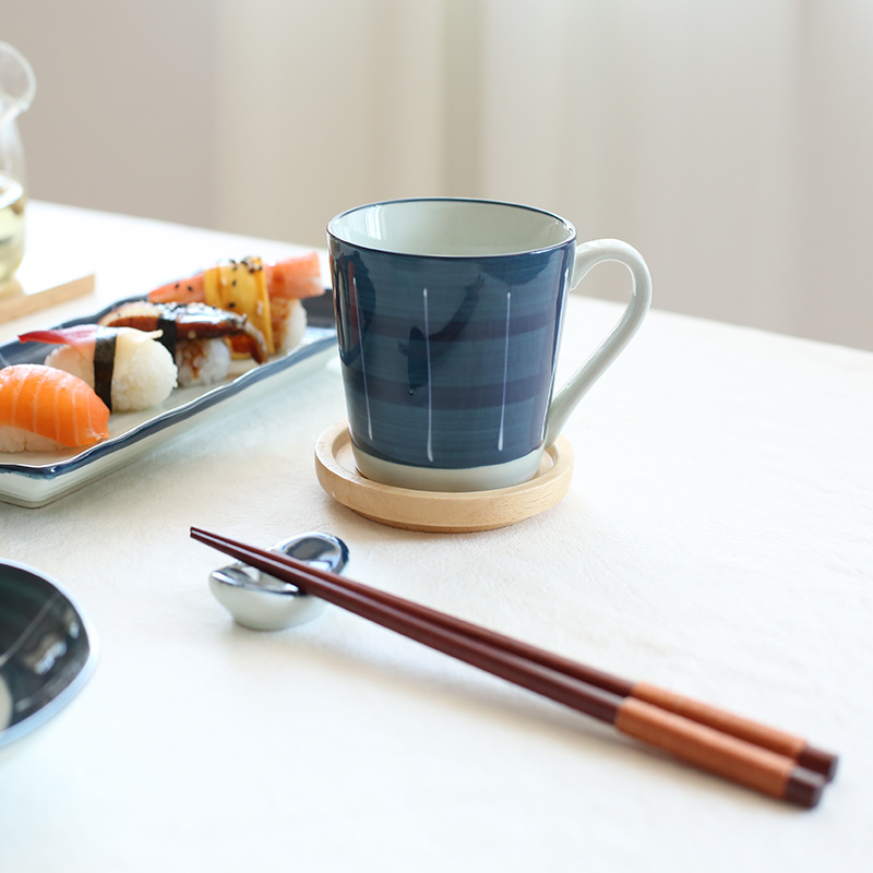 Kawashimaya Lanie retro Japanese chopsticks rack for household creative ceramic racks to hold chopsticks