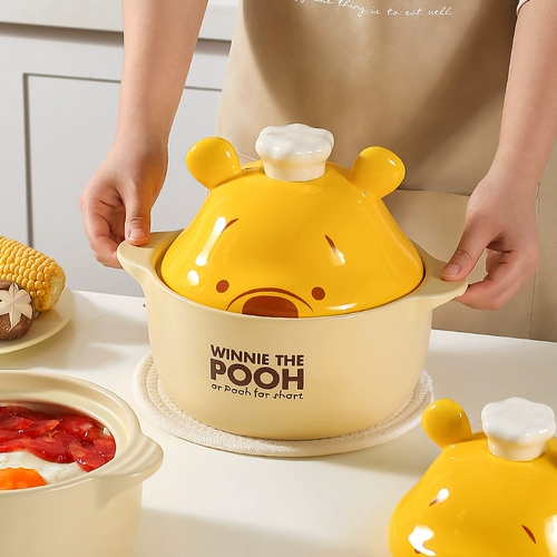 Кавашима Дом Дисней Вини Медведь Симпатичная кастрюля горшок -устойчивый
