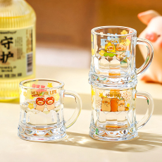 Ликер Cup 川岛屋&lulu猪联名 迷你小酒杯玻璃白酒杯子稀奇古怪烧酒杯一口杯 Kawasimaya