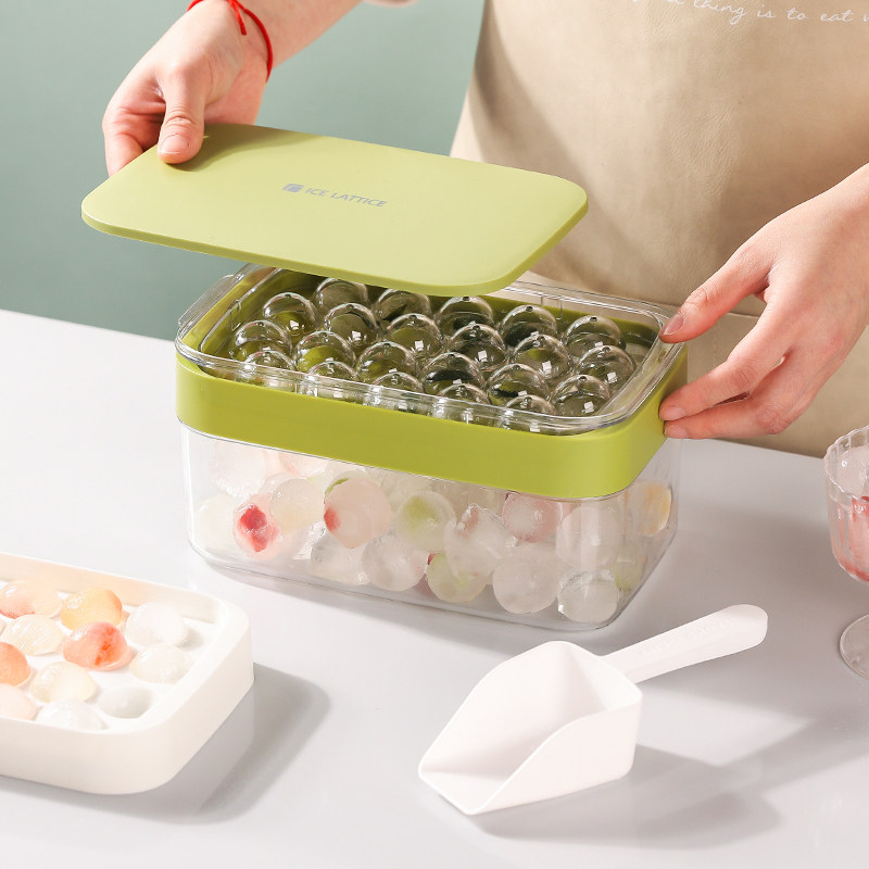 Kawashima House ice cubes Ice Grade Silicone Gel Ice Hockey Storage Fridge Ice-making Box Home Freeze Ice Cubes-Taobao