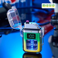 Зажигалка, льняная сумка, подарочная коробка, градиент, с LED дисплеем