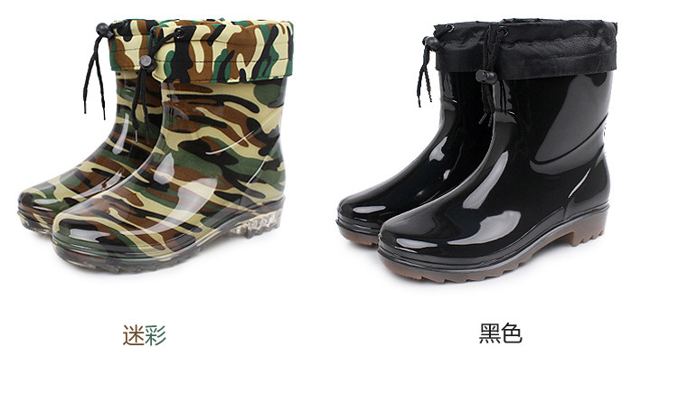 Chaussures - bottes caoutchouc homme pour hiver - semelle tendon - Ref 959877 Image 6