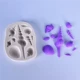 Marine loạt nàng tiên cá vỏ silicone khuôn kẹo mềm sô cô la trang trí khuôn - Tự làm khuôn nướng