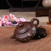 Bộ tách trà Kungfu tách trà pha cà phê Bộ ấm trà Bộ ấm trà bằng gốm 茗 Cup cốc đơn nam Men tách trà Jianye - Trà sứ Trà sứ