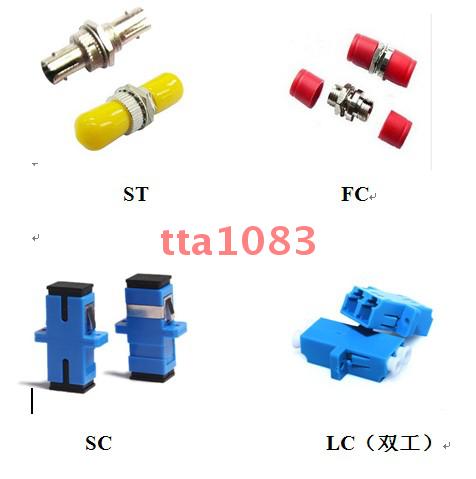 Hanshin ST SC FC LC Fiber coupler flange matching