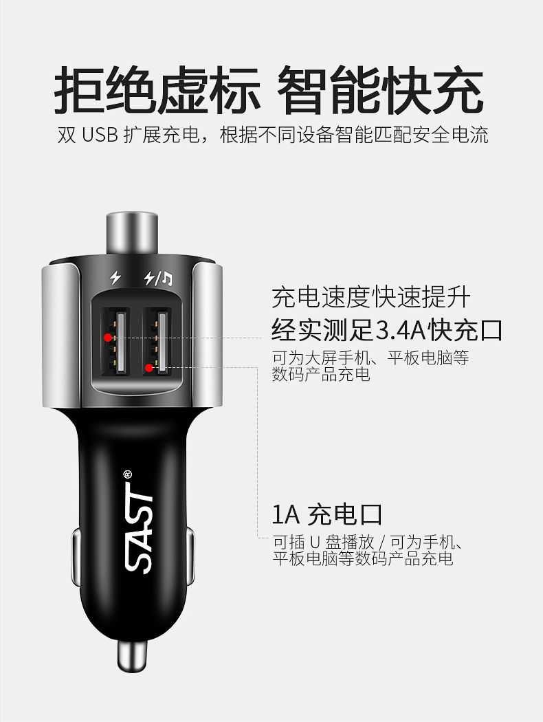 Xe hơi Yushchenko mp3 Máy thu âm nhạc Bluetooth Máy nghe nhạc MP3 đa chức năng loa xe hơi - Âm thanh xe hơi / Xe điện tử máy hút bụi ô tô 4 trong 1