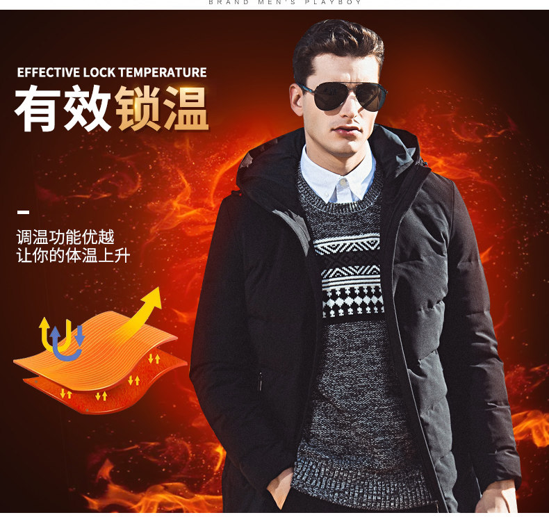 Blouson homme PLAYBOY     en Polyester - Ref 3122467 Image 14