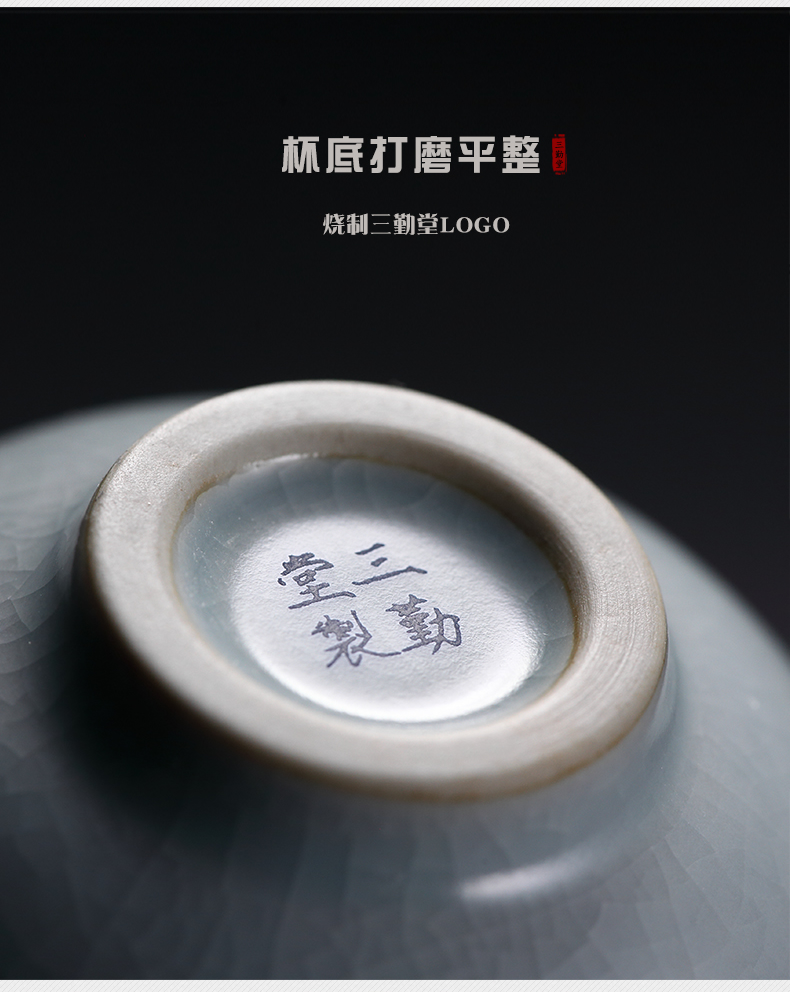 Three frequently hall your up kung fu tea set jingdezhen ceramic cups tureen slicing can raise TZS398 fair keller