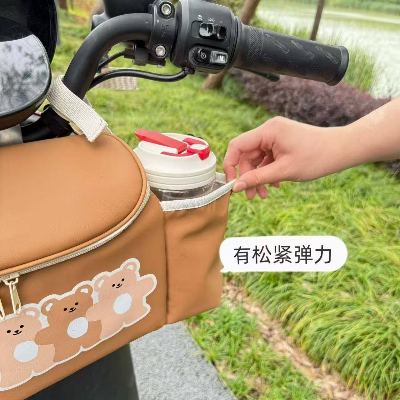 Battery Bike Hanging Storage Bag Suitable for Yadea, Aima, Jinpeng Tricycles, Universal Accessory Storage Box