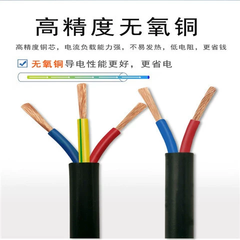 Воздушный кондиционированный национальный стандартный чистый медный ход проволочный кабельный кабельный дом 1 лошадиные силы, 1,5 лошадиных сил, 2 лошадиные силы, 3 лошадиных сил, 5 -пельвический исходный кабель, 5 -го универсального