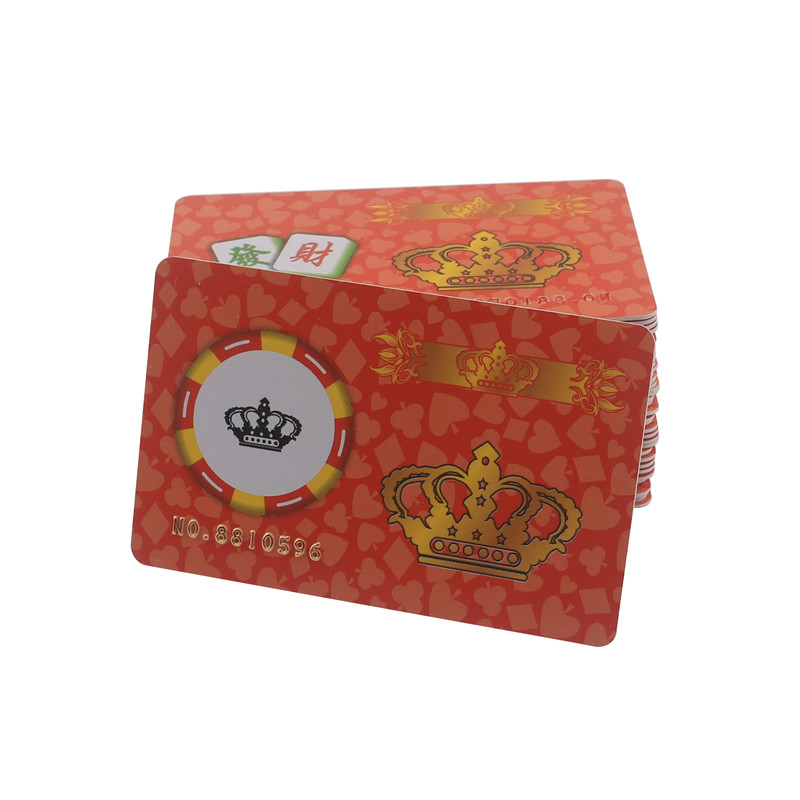 Thẻ chip PVC0073 tùy chỉnh Thẻ Mahjong chip cờ vua phòng chứng từ một thẻ một thẻ chip bảo mật - Các lớp học Mạt chược / Cờ vua / giáo dục bộ cờ vua