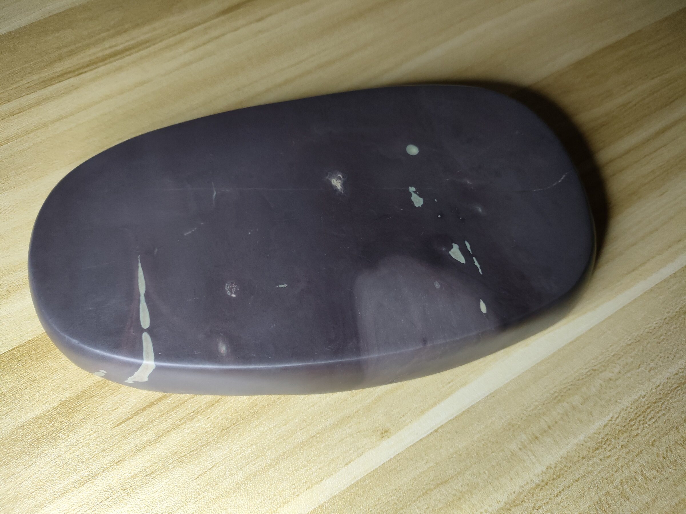 товар из китая 忠心端砚 真正三大名坑旧坑仔岩 鱼脑冻透底 天青质地 实用收藏