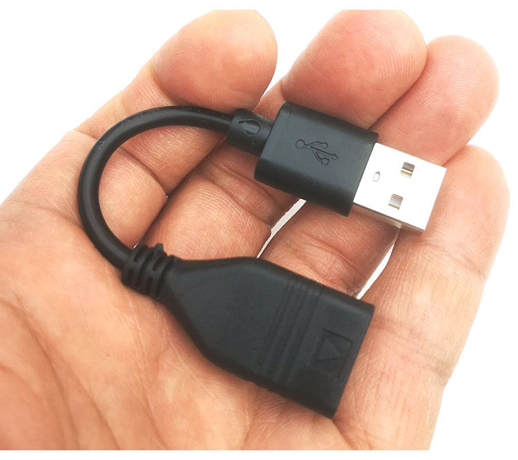 Suitable for Huawei ultra-short usb extension cable LCD TV laptop USB protection extension cable male-to-female