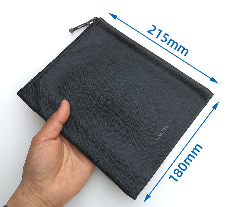 Wearing Headphone Cashier Bag Waterproof PU Leather package Number of products Multi-purpose portable bag Folding Headphone Bag