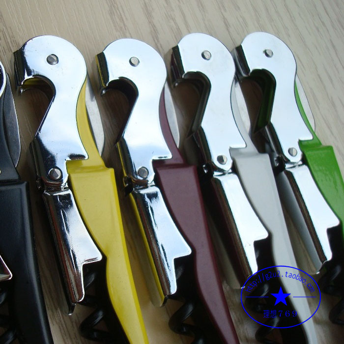 Wine corkscrew beer corkscrew wine corkscrew seahorse knife multifunctional wine set stainless steel