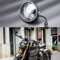 Motorcycle retrofit LED headlights CB400CG Cruise Dragon Jiaxin Source Universal Aluminum Alloy Lamp Circle Headlights