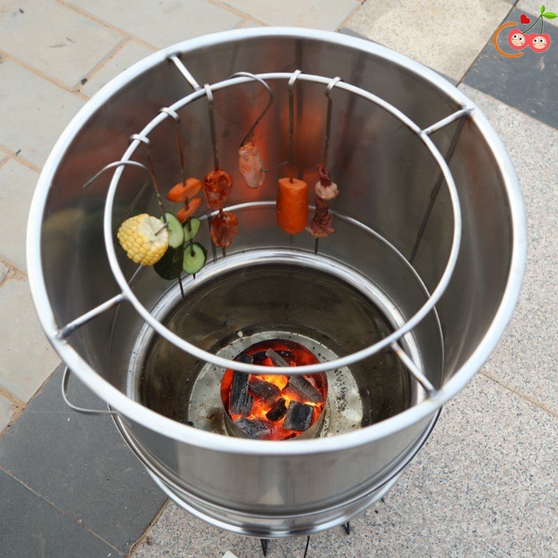 Oven Barbecue Home Charcoal Small Chicken Duck Roast Duck Oven Barbecue Grill Carbon Oven Outdoor Patio Big Barbecue Rack