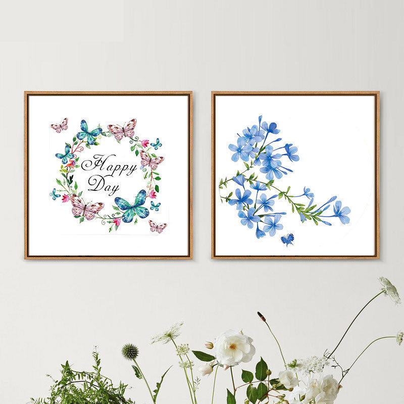 2021 line embroidered new cross embroidery living room bedroom small cotton line children simple practice DIY line embroidery